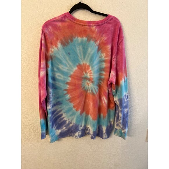 Modern Canvas Indoorsy tie dye sweatshirt women size XXL - Picture 2 of 6